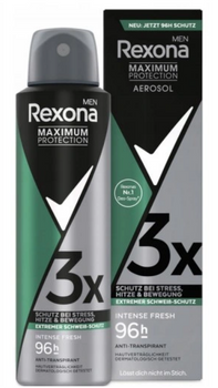 Rexona Men Maximaler Schutz Intensives Frisches Deodorant 150 ml