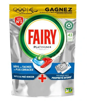 Fairy Platinum Plus All In One Geschirrspüler Kapseln Intensive Reinigung 43 Stück