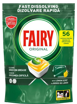 Fairy Original Zitrone Spülmaschinenkapseln 56 Stück