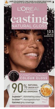L'Oreal Paris Casting Creme Gloss Haarfarbe 123 Schwarz Ganache