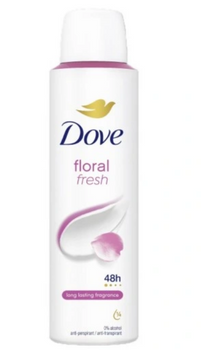 Dove Woman Floral Fresh Antitranspirant Spray mit zartem Blütenduft 150 ml