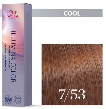 Wella Illumina Farbe 7/53 Farbe 60 ml
