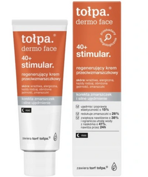 TOŁPA Dermo Face 40+ Stimulator Anti-Falten regenerierende glättende Nachtcreme 40 ml