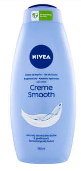 Nivea Creme Smooth Shea Butter Badelotion 750 ml