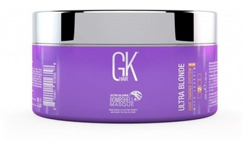 Global Keratin GK Hair Ultra Blonde Farbmaske für blondes Haar 200 g
