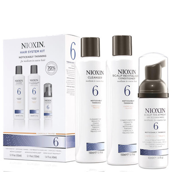 NIOXIN 6 TRIALKIT STARTER-SET SYSTEM SET 150ml+150ml+40ml