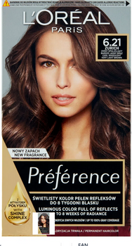 L'Oreal Paris Recital Haarfarbe Cold Iridescent Very Light Brown 6.21 Zürich