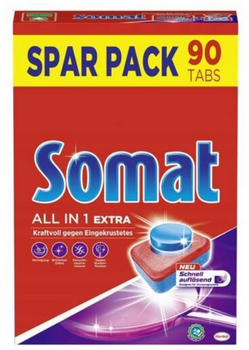 Somat All-in-1 Extra Geschirrspüler Tabletten 90 Stück