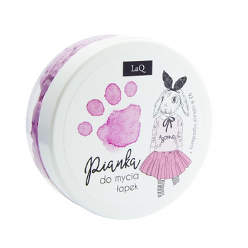 Laq Schaum zum Waschen der Pfoten Pink 50 ml