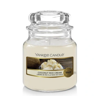 Yankee Candle Kleines Glas Kokosnuss-Reiscreme 104 g