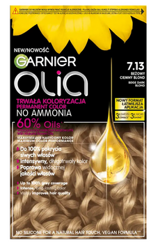 Garnier Olia Haarfarbe 7.13 Beige Blond