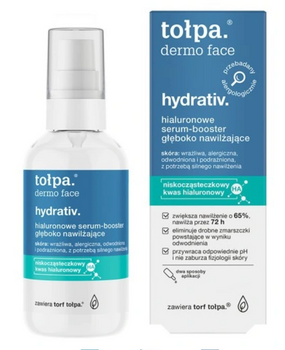 TOŁPA Dermo Face Hydrativ Serum-Booster stark feuchtigkeitsspendend gegen Falten 75 ml