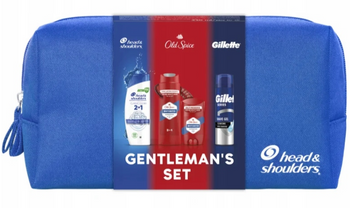H&amp;S + Old Spice + Gillette + Kosmetiktasche Geschenkset