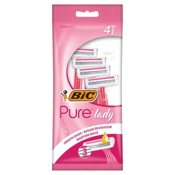 Bic Rasierapparat pure lady pink 3 Klingen 4 Stk.