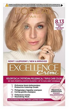 L'Oreal Paris Excellence Creme Haarfarbe 8.13 Pearl Beige