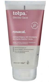 TOŁPA Dermo Face Rosacal Micellar Gel für die Reinigung von Gesicht und Augen 150 ml