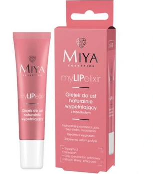Miya Cosmetics myLIPelixir Lippenöl natürlich füllend Rose 10 g