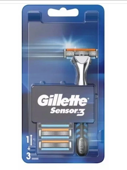 Gillette Sensor3 + 3 Nachfüllungen