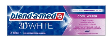 Blend-A-Med Zahnpasta 3D White Fresh Cool Water 75 ml Entfernt Flecken