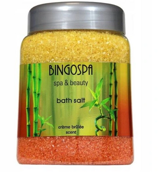 BingoSpa Spa &amp; Beauty Crème Badesalz Creme Brulle 850 g