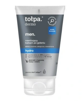 Tolpa Dermo Men Feuchtigkeitsspendender Aftershave-Balsam lindernde Reizung 100 ml