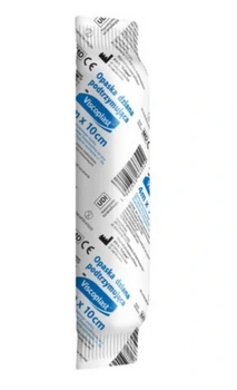 Viscoplast gestrickte Stützbandage 4m x 10cm 1 Stück