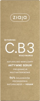 Ziaja Vitamin C.B3 Aktivserum für das Gesicht 30 ml