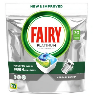 Fairy Platinium All In One Geschirrspülerkapseln 70 Stück