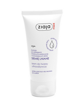 Ziaja Med Leinsamen-Behandlung Ultra-nährende Gesichtscreme 50 ml
