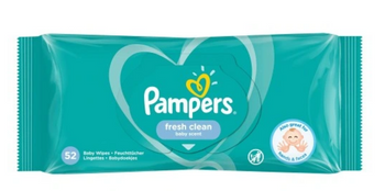 Pampers Fresh Clean Feuchttücher 52 Stück