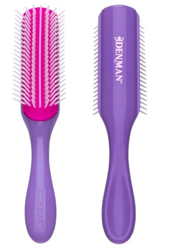 Denman D3 African Violet 7-reihige Haarbürste