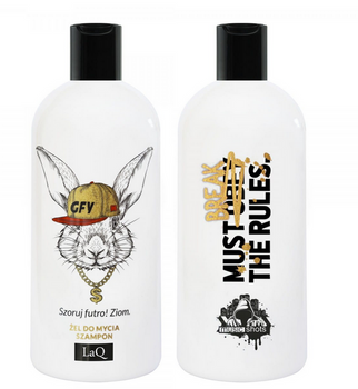 Laq Waschgel und Haarshampoo 2in1 300 ml KANINCHEN