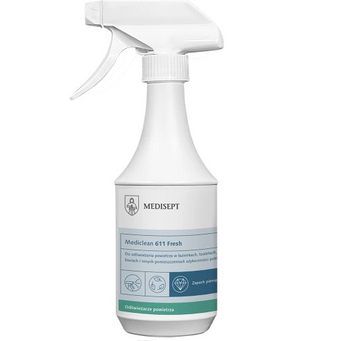 Medisept Mediclean 611 Lufterfrischer für Badezimmer, Toiletten, Büros und andere öffentliche Räume Duft nach Geld 500 ml