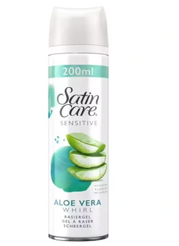 Gillette Satin Care Sensitive Aloe Vera Rasiergel 200 ml