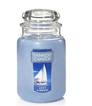 Yankee Candle großes Glas Life's A Breeze 623g