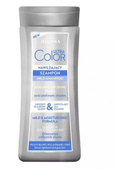 Joanna Ultra Color Haarshampoo kühles Blond feuchtigkeitsspendende Formel 200 ml