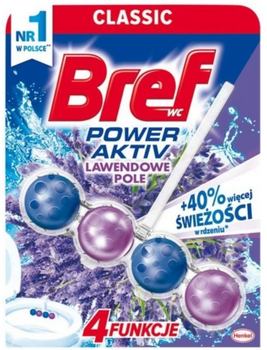 Bref Power Aktiv WC Duftwürfel Lavendel 50 g