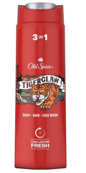 Old Spice Duschgel Tigerclaw 3-in-1 Duschgel 400 ml
