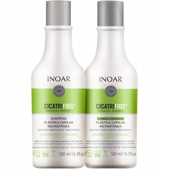 INOAR DUO Cicatrifios Shampoo 500 ml + Spülung 500 ml