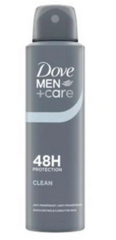 Dove Men+Care Clean Antitranspirant 48h 150 ml
