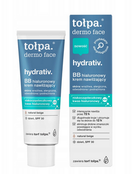 Tolpa Dermo Face Hydrativ BB Hyaluronic Day Feuchtigkeitscreme SPF30 40 ml