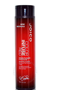 Joico Color Infuse Red Shampoo zur Hervorhebung der Haarfarbe, 300 ml