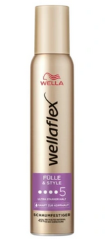 Wellaflex Fulle &amp; Style Ultra Strong Hair Mousse 200 ml