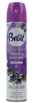 Brait Lufterfrischer Aerosol 3in1 Entspannend Lavendel 300 ml