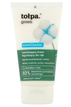 Tolpa Green Beruhigende, feuchtigkeitsspendende Handcreme 75 ml