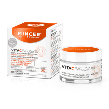 Mincer Pharma Vita-C Infusion Intensiv feuchtigkeitsspendende Tagescreme 50 ml