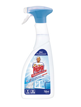Mr Proper 3in1 Universalflüssigkeit zur Reinigung von Oberflächen und Glas - 750 ml