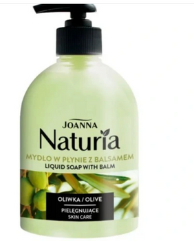 Joanna Naturia Flüssigseife mit Olivenbalsam 500 ml Pumpe