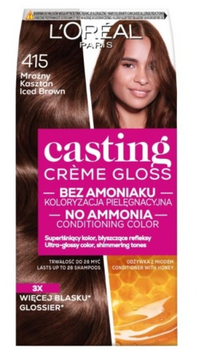 L'Oreal Paris Casting Creme Gloss Haarfarbe 415 Frosty Chestnut