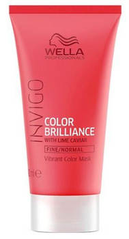 Wella Invigo Brilliance Maske für feines Haar 30 ml